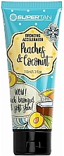 Парфумерія, косметика Крем-прискорювач для засмаги в солярії "Персики і кокос" - Supertan Peaches & Coconut Bronzing Accelerator
