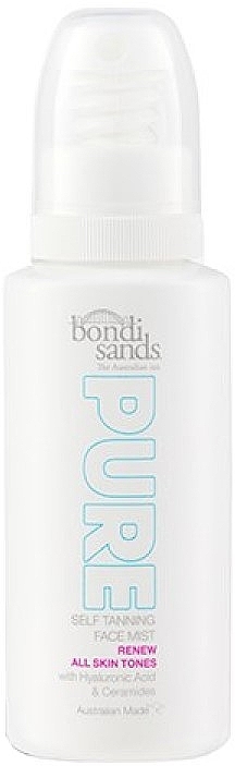 Оновлювальний спрей для обличчя з автозасмагою - Bondi Sands Pure Self Tanning Face Mist Renew — фото N1