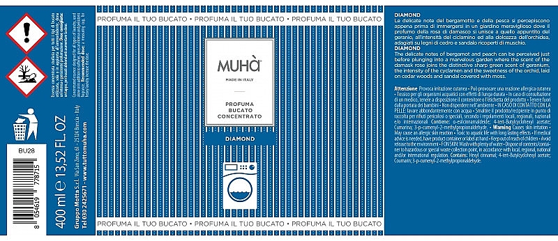 Духи для белья - Muha Diamond Laundry Perfume — фото N4