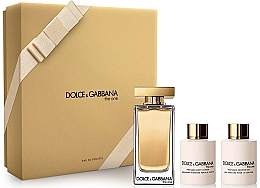 Духи, Парфюмерия, косметика Dolce & Gabbana The One - Набор (edt/100ml + b/lot/100ml + sh/gel/100ml)