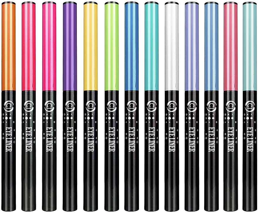 Набір - Colour Intense Be Bold Mix Eye Liner (pensil/8x1g)