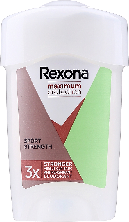 Антиперспирант-крем "Сила спорта" - Rexona Maximum Protection Sport Strength Deodorant Stick — фото N1