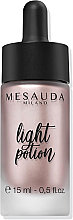 Парфумерія, косметика Люмінайзер - Light Potion Liquid Highlighter Mesauda Milano