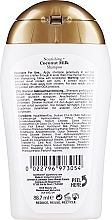 Питательный шампунь с кокосовым молоком - OGX Coconut Milk Shampoo — фото N4
