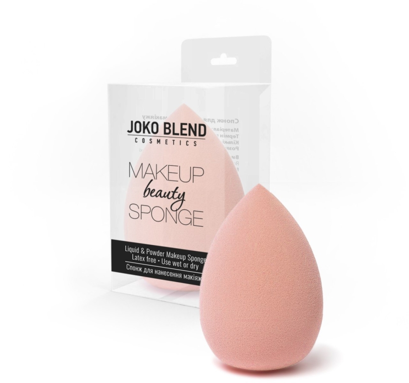 Спонж для макияжа - Joko Blend Makeup Beauty Sponge Peach Joko Blend — фото N1