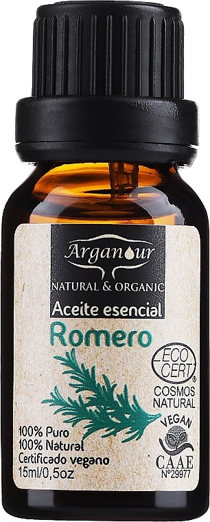 Ефірна олія розмарину - Arganour Essential Oil Rosemary — фото N1
