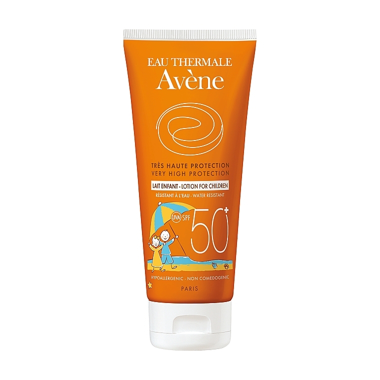 УЦЕНКА Солнцезащитный лосьон для чувствительной кожи детей - Avene Sun SPF50+ * — фото N2