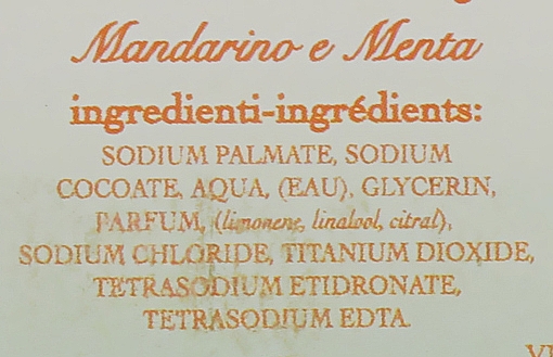 Мыло натуральное «Мандарин&Мята» - Saponificio Artigianale Fiorentino Tangerine & Mint Soap — фото N3