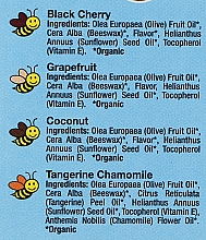 Набір бальзамів для губ "Асорті" - Sierra Bees (lip/balm/4x4,25g) — фото N3