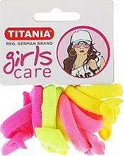 Духи, Парфюмерия, косметика Зажим для волос эластичный, 8 шт - Titania Girls Care