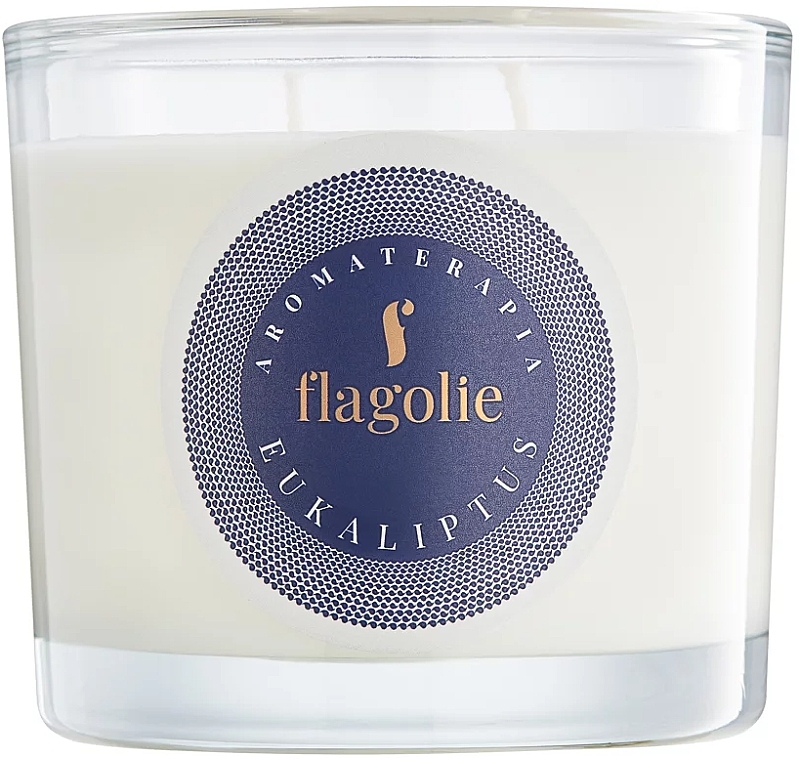 Ароматична свічка у склянці "Евкаліпт" - Flagolie Fragranced Candle Eucalyptus — фото N1