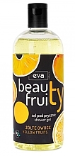 Духи, Парфюмерия, косметика Гель для душа "Желтые фрукты" - Eva Natura Beauty Fruity Yellow Fruits Shower Gel