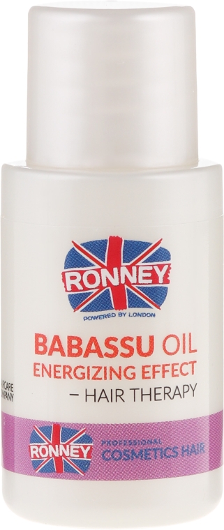 Олія бабасу для волосся - Ronney Babassu Oil Energizing Effect Hair Therapy — фото N2