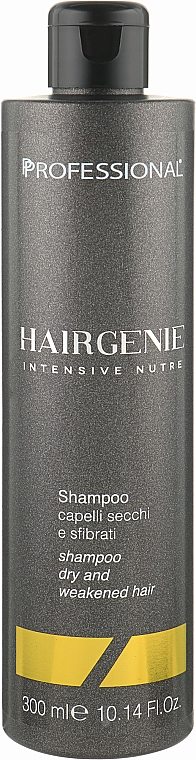 Шампунь для волосся "Інтенсивне живлення" - Professional Hairgenie Intensive Nutre Shampoo — фото N1