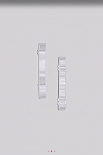Парфумерія, косметика Бретельки на бюстгальтер, 096A, 10 мм, біло-чорні - Brabrabra