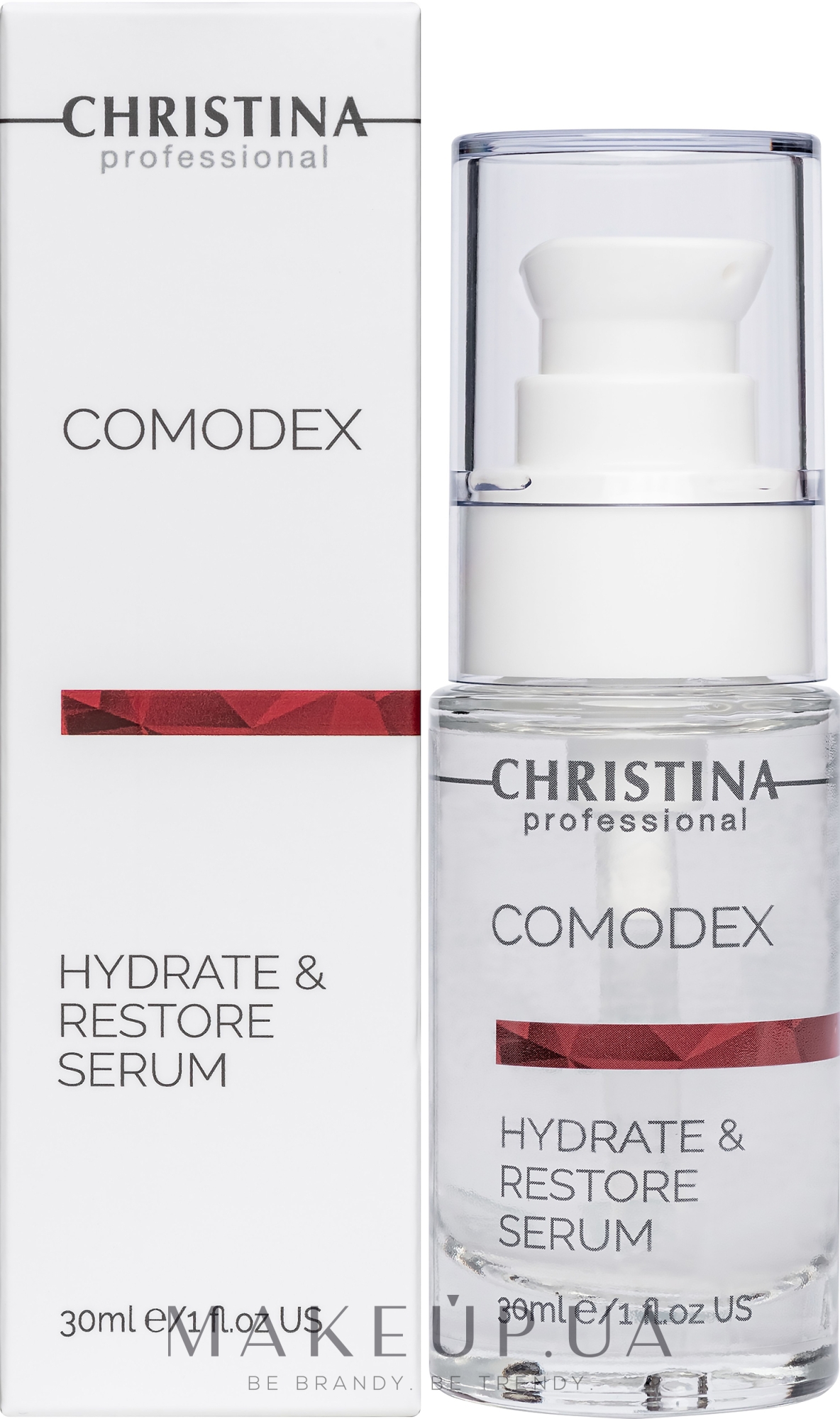 Зволожувальна та відновлювальна сироватка - Christina Comodex Hydrate&Restore Serum — фото 30ml