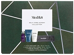 Набір - Medik8 Set Self-Care Sunday Collection (ser/30ml + mask/2x50ml + acc/1pc) — фото N1