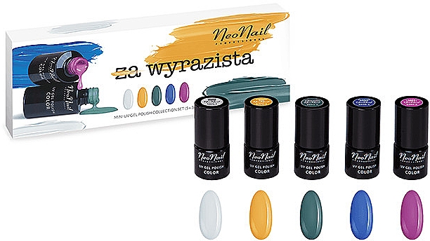 Набір - NeoNail Professional Wyrazista Set (5 х nail/polish/3ml) — фото N1