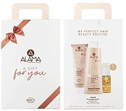 Парфумерія, косметика Набір - Alama Hydra Gift Box 2023 (h/oil/35ml + sh/300ml + cond/300ml)