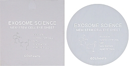 Увлажняющие антивозрастные патчи - Kor Japan The Exosome Science New Stem Cell Eye Sheet White — фото N2