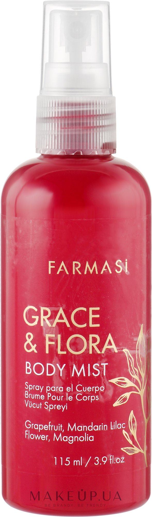 Парфумований спрей для тіла - Farmasi Grace & Flora Body Mist — фото 115ml