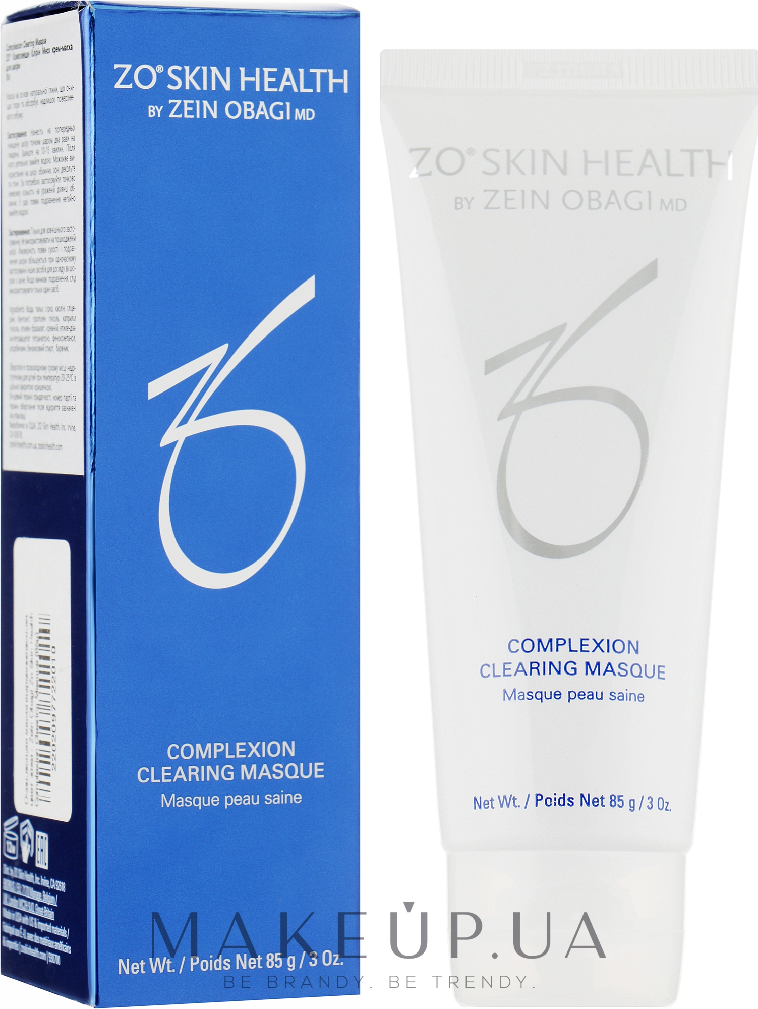 Очищающая маска выравнивающая цвет кожи - Zein Obagi Zo Skin Health Complexion Clearing Masque — фото 85g