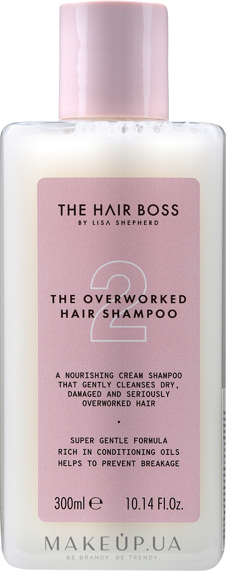 Шампунь для пошкодженого волосся - The Hair Boss The Overworked Shampoo — фото 300ml