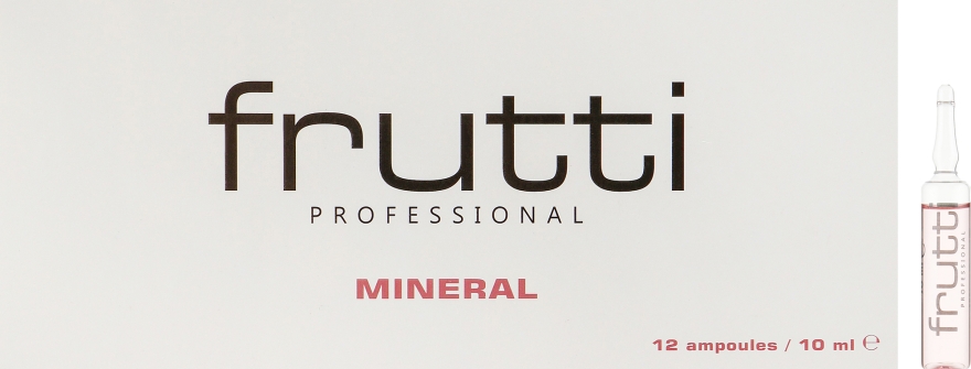 Ампули для пошкодженого і слабкого волосся з мінералами - Frutti Di Bosco Professional Mineral