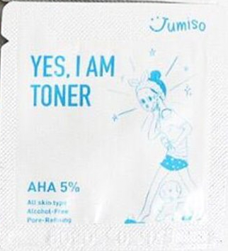 Тонер - HelloSkin Jumiso Yes I Am Toner AHA 5% (пробник)