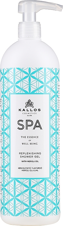 Гель для душу відновлювальний, з олією неролі  - Kallos Cosmetics SPA Shower Gel — фото N3