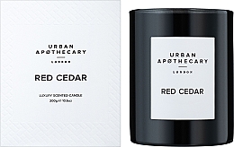 Urban Apothecary Red Cedar Candle - Ароматическая свеча — фото N2