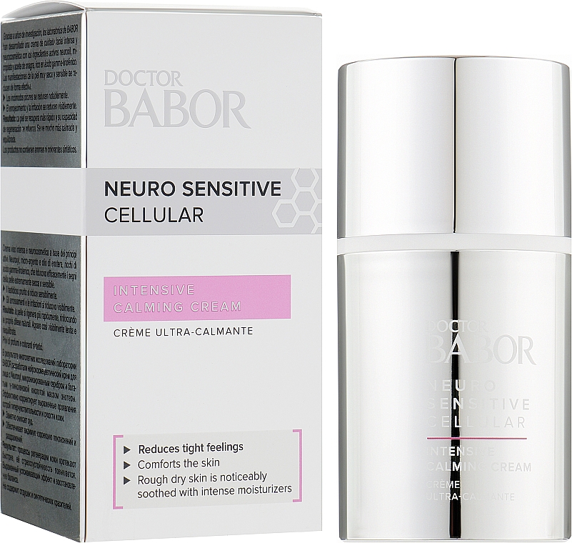 Заспокійливий крем для обличчя - Babor Doctor Neuro Sensitive Intesive Calming Cream Rich — фото N2