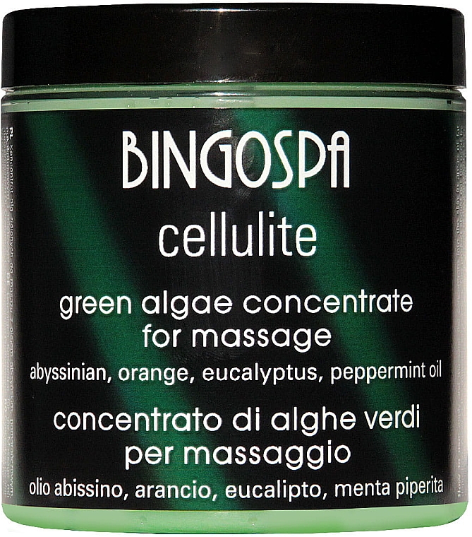Массажный концентрат из зеленых водорослей - BingoSpa Concentrate Green Algae Massage — фото N1