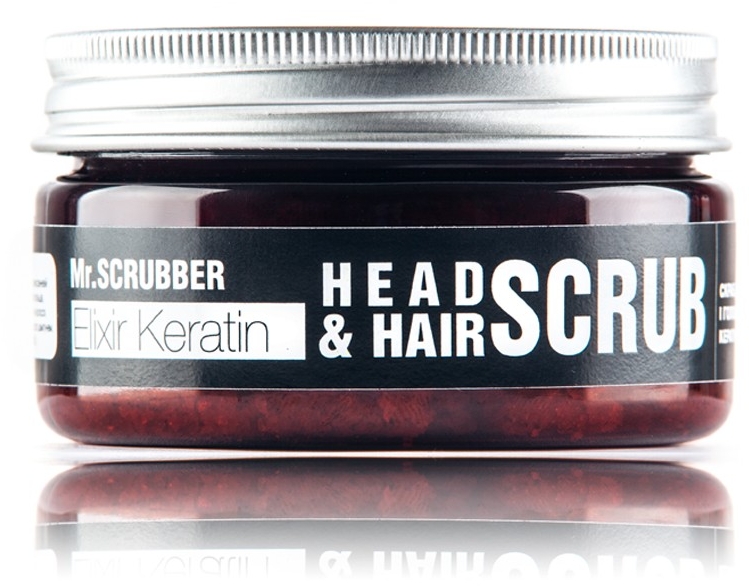 Скраб для головы - Mr.Scrubber Elixir Keratin Head & Hair Scrub