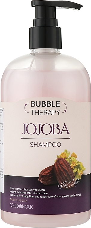 УЦЕНКА Шампунь для волос с экстрактом жожоба - Food a Holic Bubble Therapy Jojoba Shampoo * — фото N1