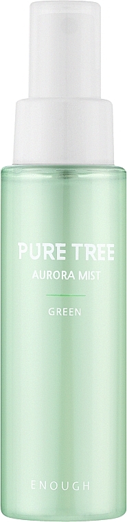 Заспокійливий міст для обличчя - Enough Pure Tree Aurora Mist Green — фото N1