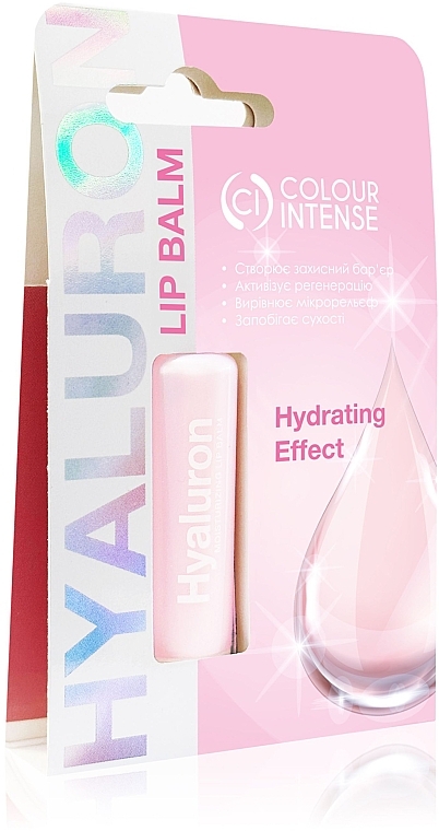 Бальзам с гиалуроновой кислотой для губ - Colour Intense Hyaluronic Acid Lip Balm — фото N1