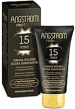 Ультраувлажняющий солнцезащитный крем для лица - Angstrom Protect Ultra Moisturizing Face Sun Cream SPF15 — фото N1