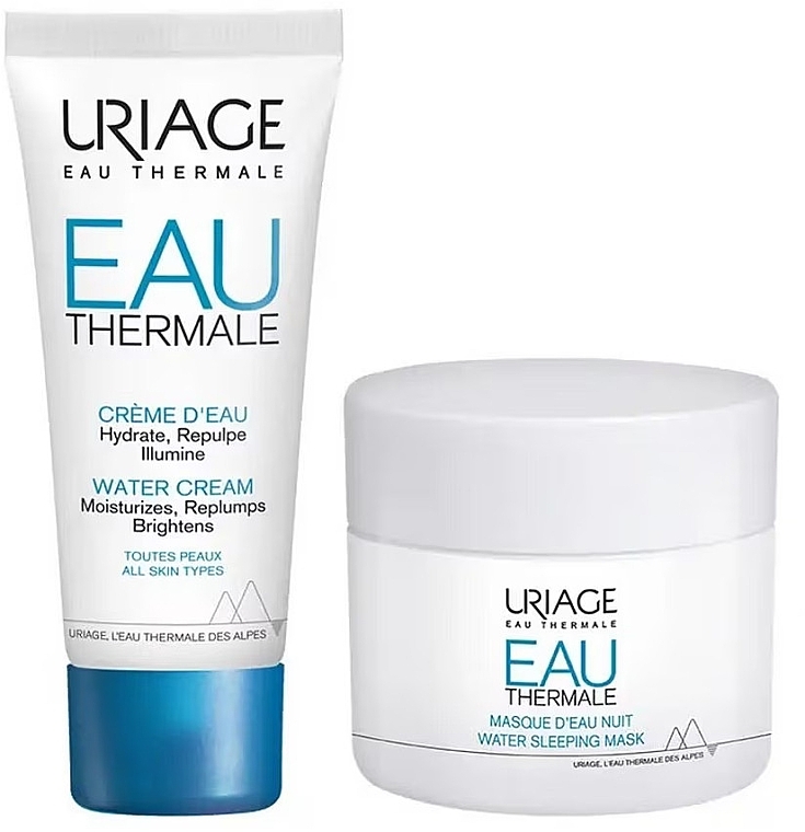 Набір - Uriage Eau Thermale Water Cream & Mask Gift Set (f/mask/15ml + f/cr/40ml) — фото N2