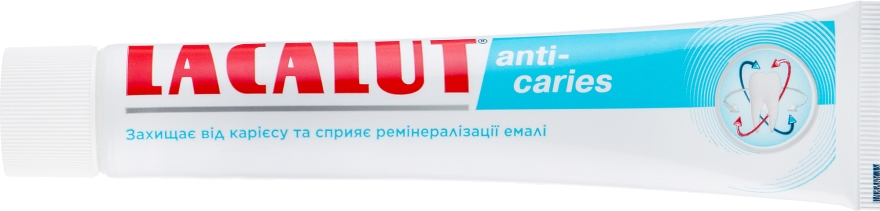 Зубная паста от кариеса - Lacalut Anti-caries — фото N2