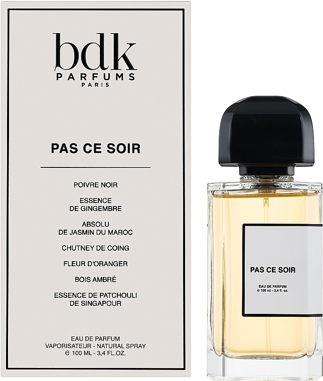 BDK Parfums Pas Ce Soir - Парфюмированная вода — фото N2