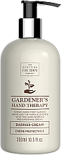 Крем для рук, помпа - Scottish Fine Soaps Gardeners Therapy Barrier Cream — фото N1
