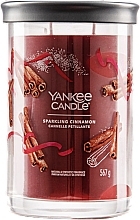 Ароматична свічка у склянці "Sparkling Cinnamon", 2 ґноти - Yankee Candle Sparkling Cinnamon — фото N1