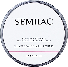 Shapers for Nail Extension - Semilac Semi Hardi Wide Shaper — фото N4