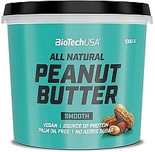 Духи, Парфюмерия, косметика Пищевая добавка "Арахисовая паста" - BioTechUSA All Natural Peanut Butter Smooth