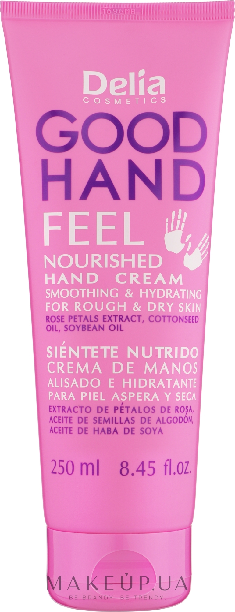 Крем для рук "Живильний" - Delia Cosmetics Good Hand Feel Nourished Hand Cream — фото 250ml