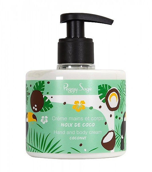 Крем для рук і тіла "Кокос" - Peggy Sage Coconut Hand And Body Cream — фото N3