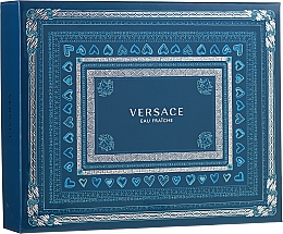 Versace Man Eau Fraiche - Набор (edt 50ml + sh/gel 50ml + a/sh 50ml) — фото N1