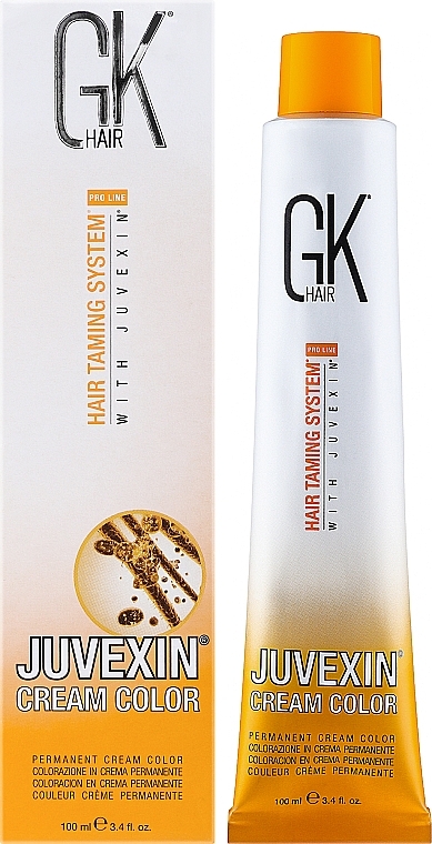 Аммиачная краска для волос - GKhair Hair Cream Color — фото N1