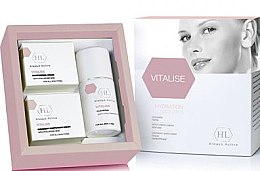 Духи, Парфюмерия, косметика Набор - Holy Land Cosmetics Vitalise Kit (cleanser/125ml + cr/50ml + cr/50ml)